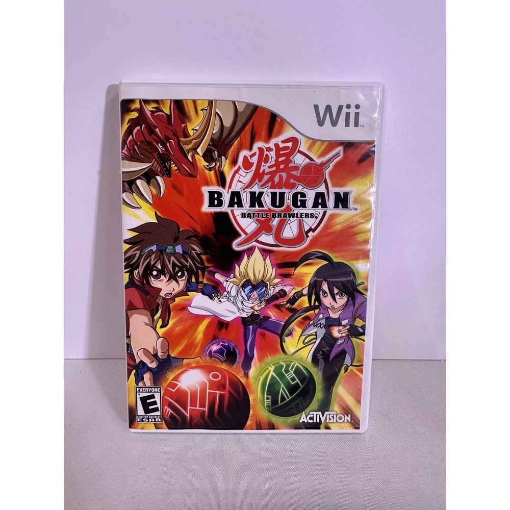 Bakugan Battle Brawlers - (Nintendo Wii, 2009)‎ Tested Complete/w Manual CIB
